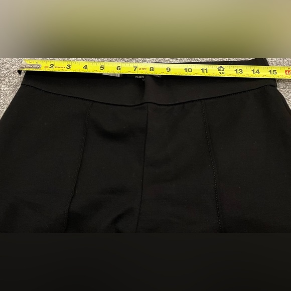 Christian Siriano New York Women's Size M Black Cropped Ponte Pants MSRP $79 - Picture 8 of 13